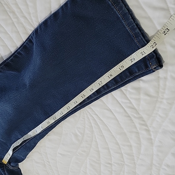 Michael Kors  Womens Skinny Capri Jeans 6 Blue Mid Rise - Picture 8 of 8